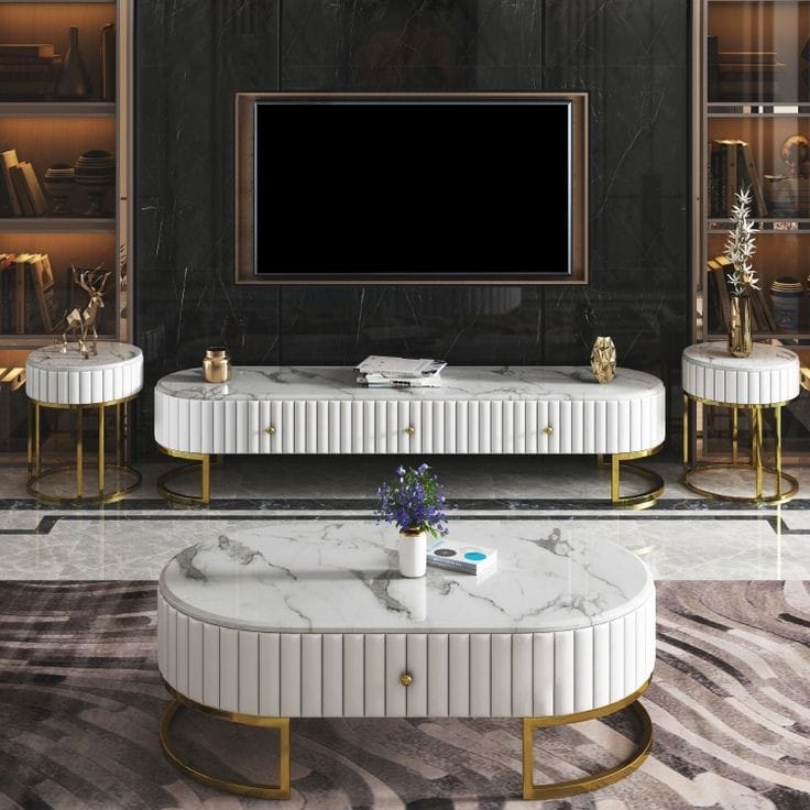 طقم ترابيزات 4 قطع