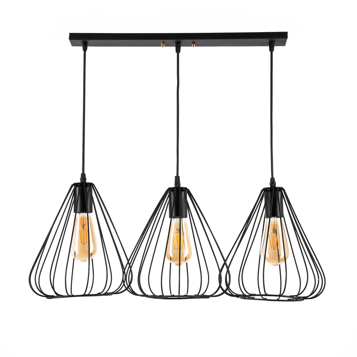 مصباح سقف ثلاثي - 80×30سم - ULC61