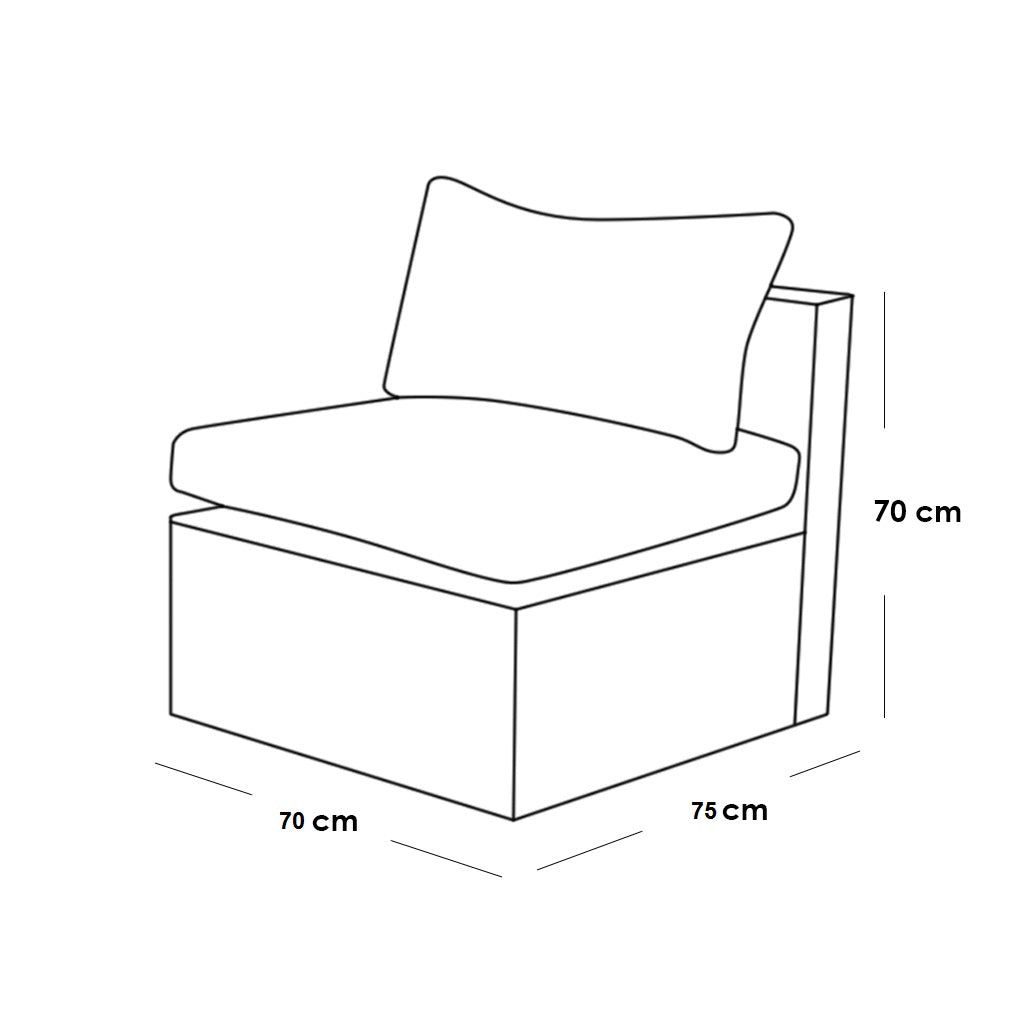 Outdoor set - 4 pieces - FOD56