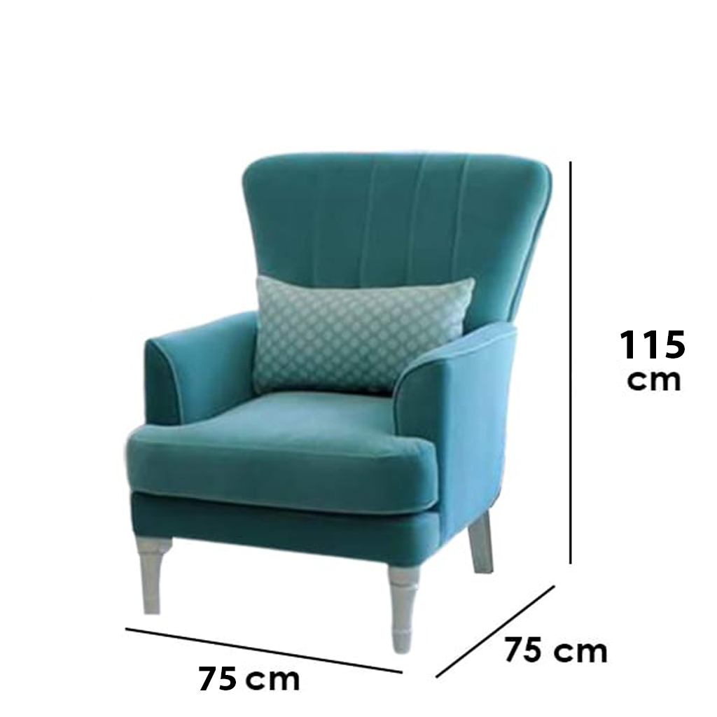 كرسي خشب زان 75×75سم- BF29