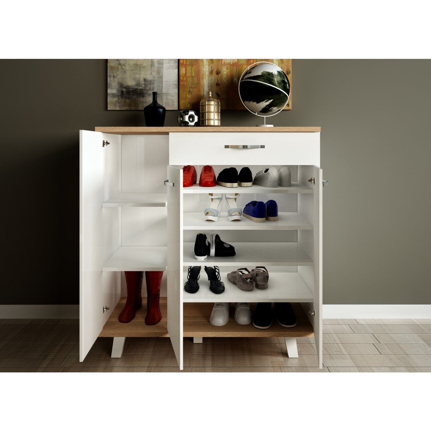 shoe rack 35 x 90 cm - MES104