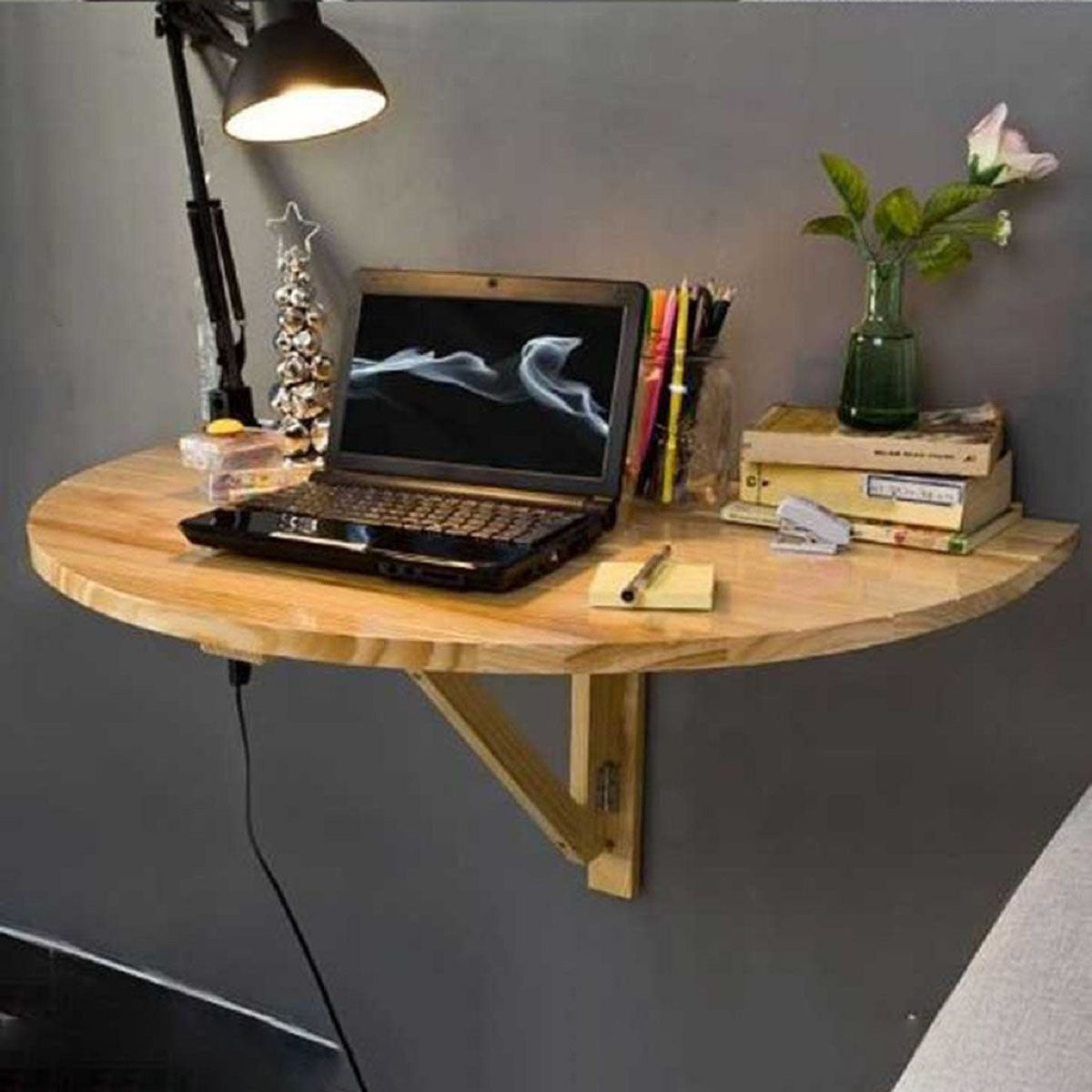 مكتب حائط قابل للطى