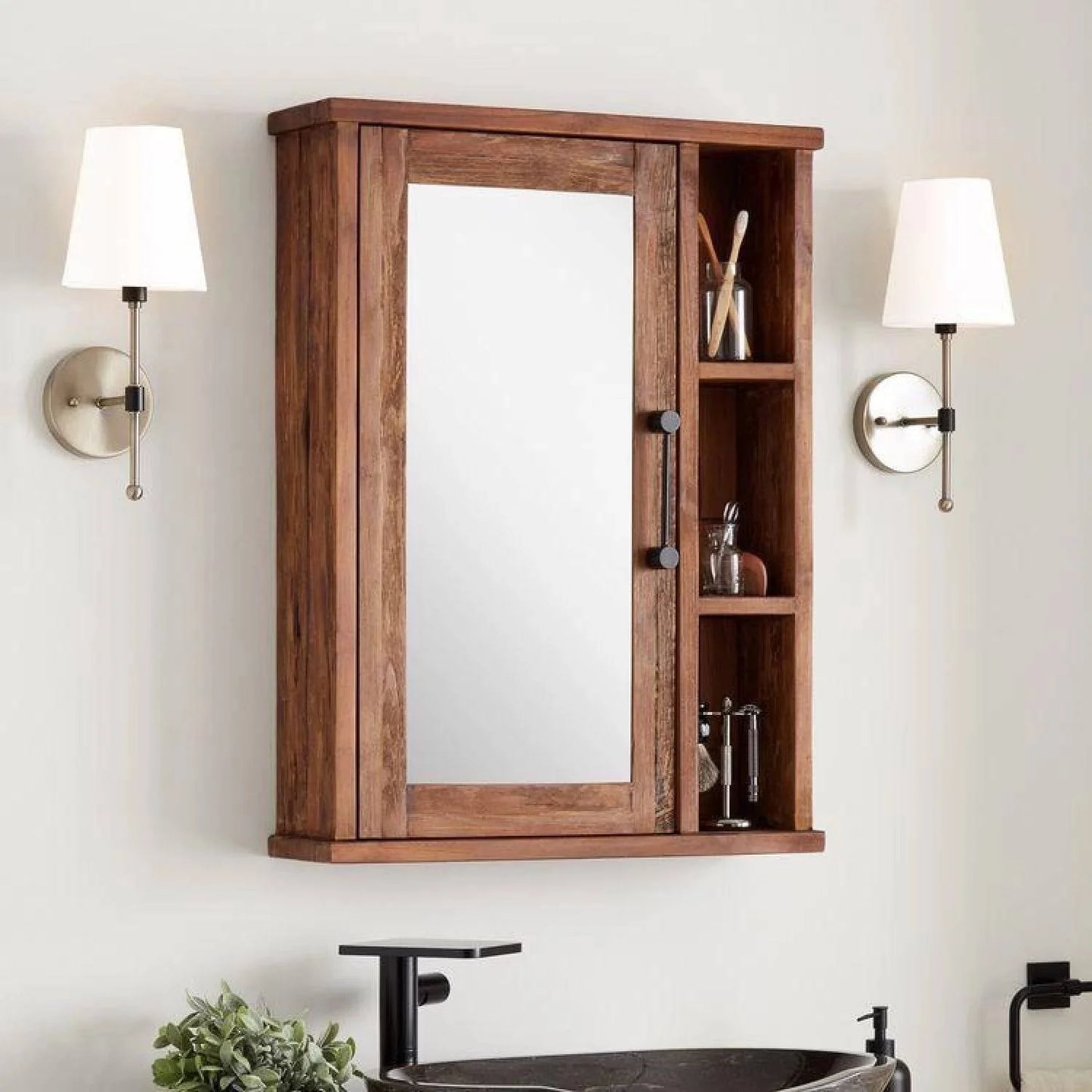 مرايا مع وحدة تخزين