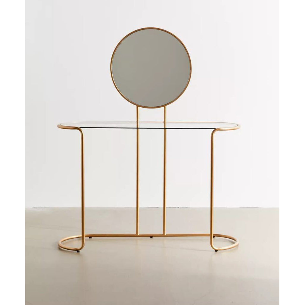 Console with mirror 120 x 40 cm - EBA48