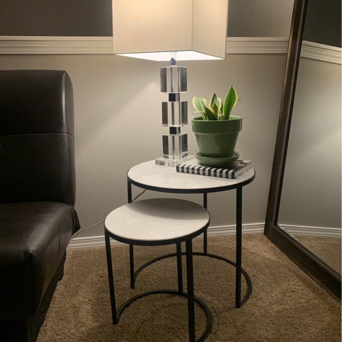 Side tables set - 2 pieces - EBA236