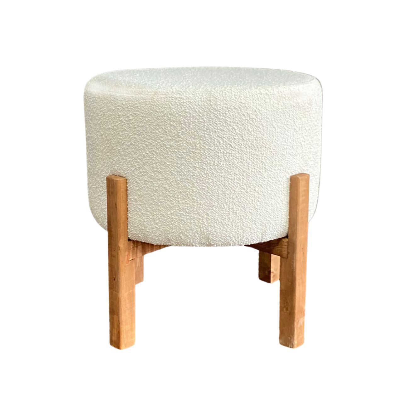 بوف خشب زان 50×45سم - HMS34