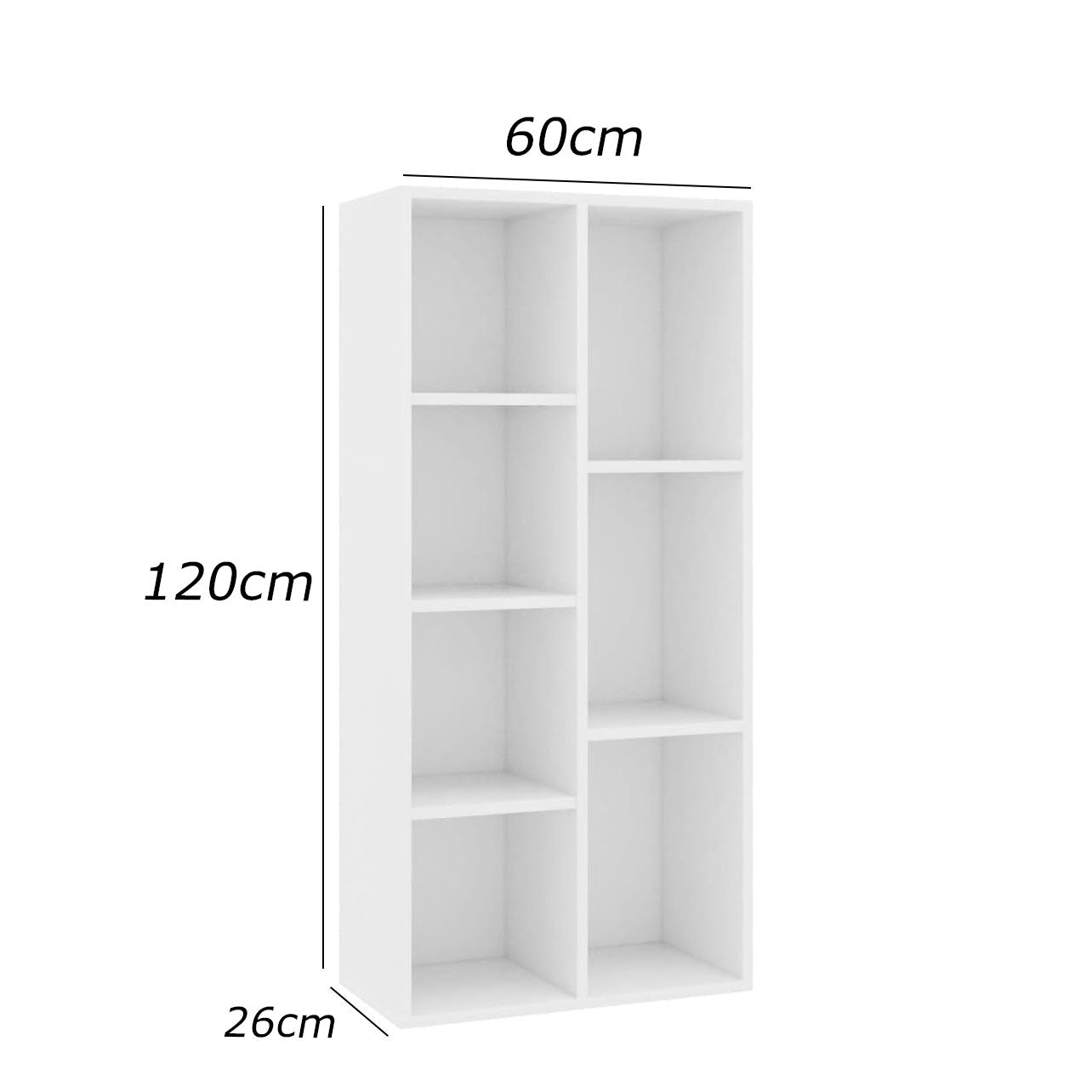 Bookcase 120 x 60 cm - FAN35