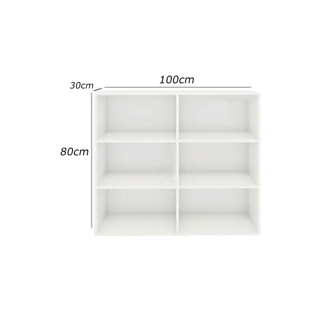 Bookcase 100 x 30 cm - FAN31
