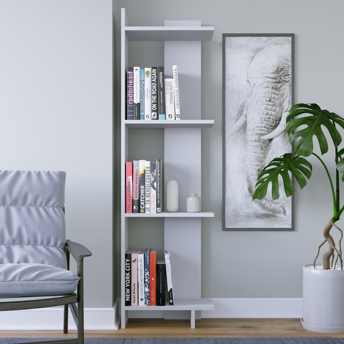 Shelf Display Unit 160x45cm - FAN457