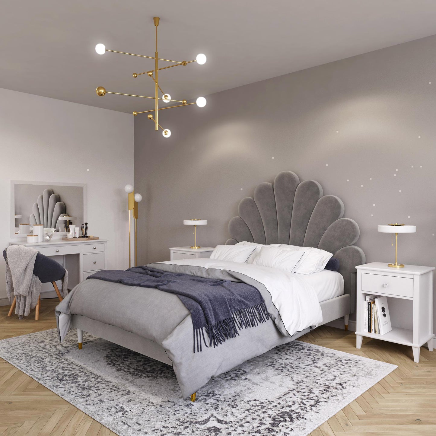 سرير 120×200سم- WK144