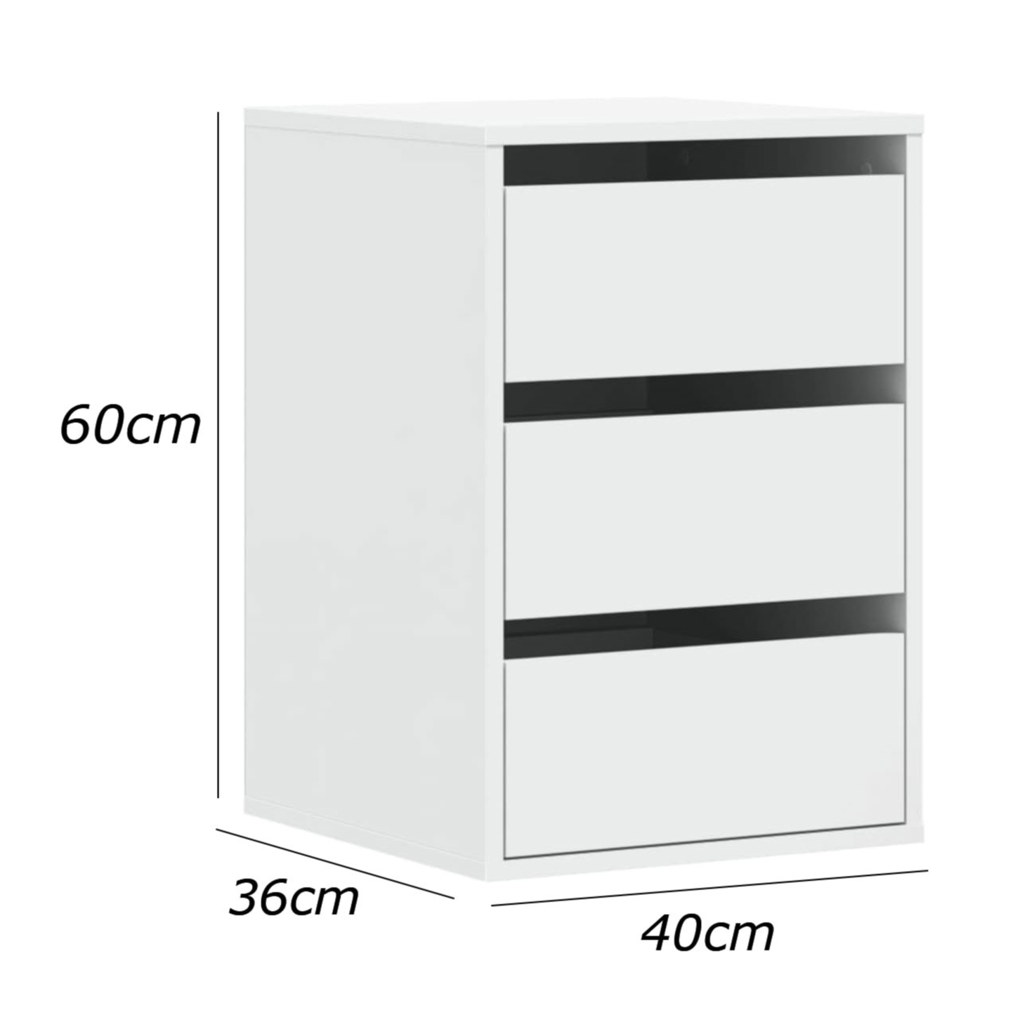 وحدة أدراج 78×40سم - FAN770
