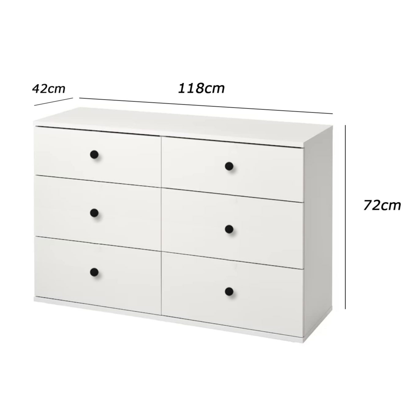 Drawer unit 118×42cm - FAN803
