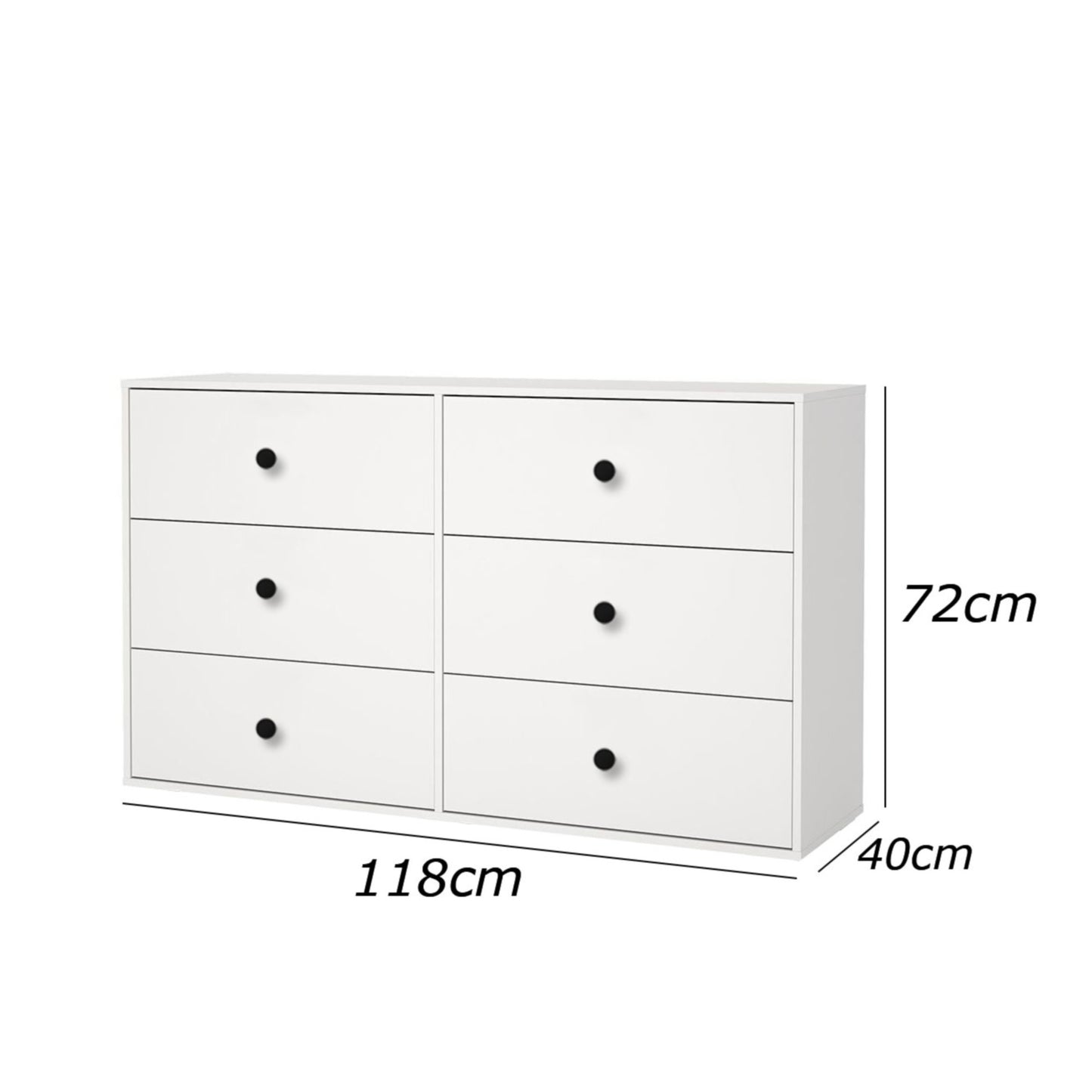 Drawer unit 118×72cm - FAN944