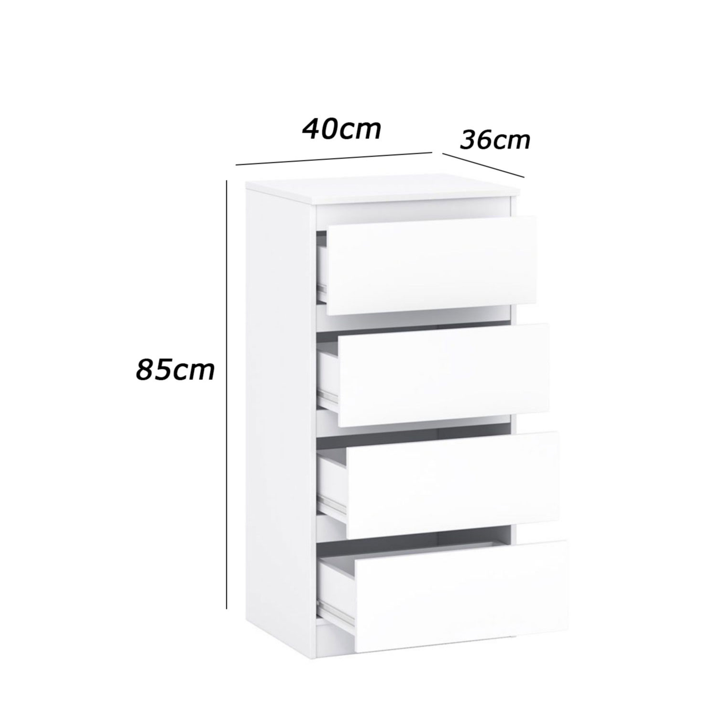 وحدة أدراج 85×40سم - FAN725
