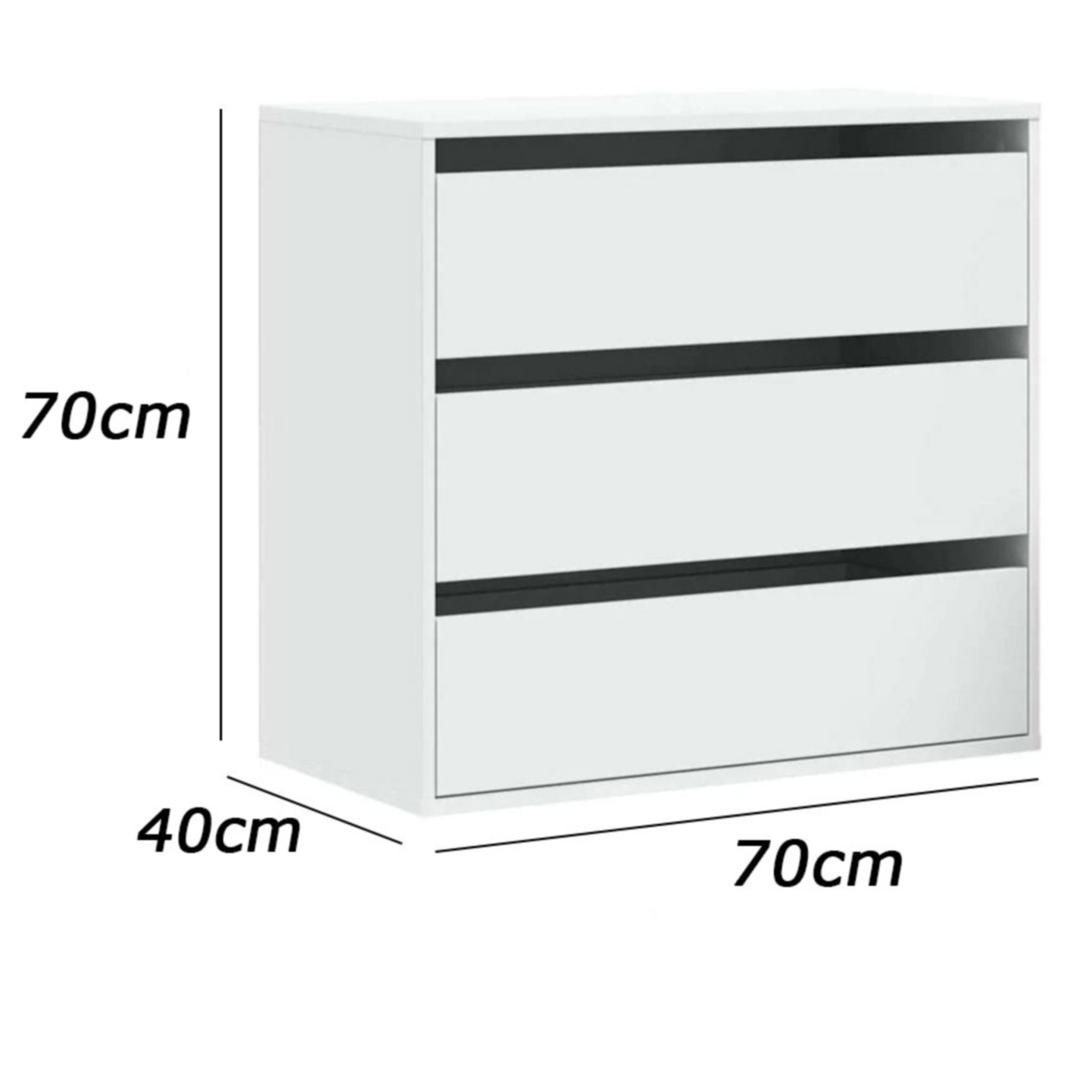 وحدة أدراج 70×70سم - FAN732