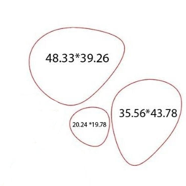 طقم مرايا - 3 قطع - YARO2