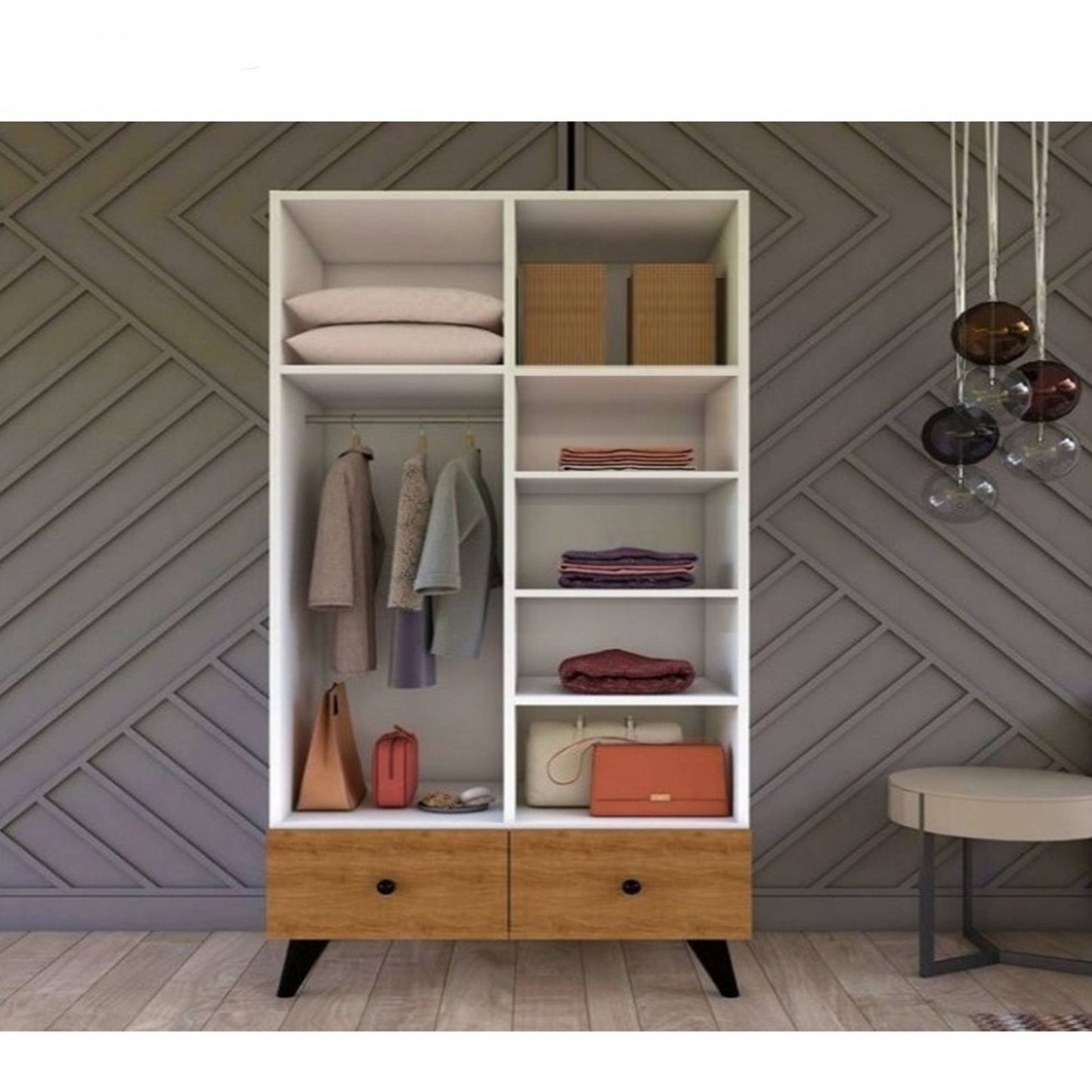 دولاب 100×185سم - LOG144