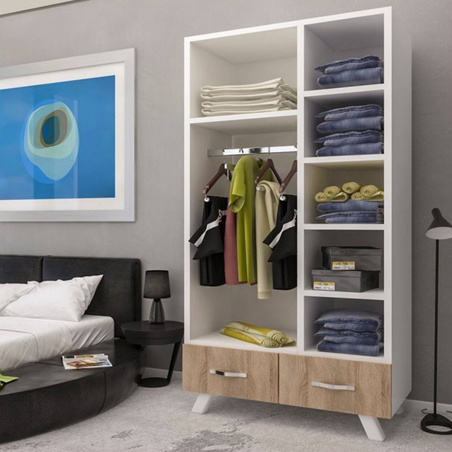 دولاب 120×185سم - LOG129