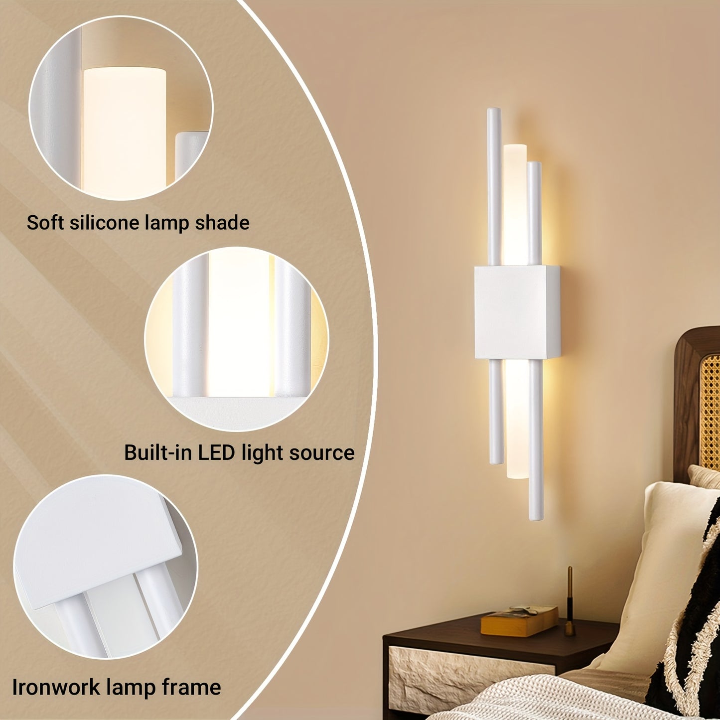 Wall sconce - 50x10cm - LSQ380