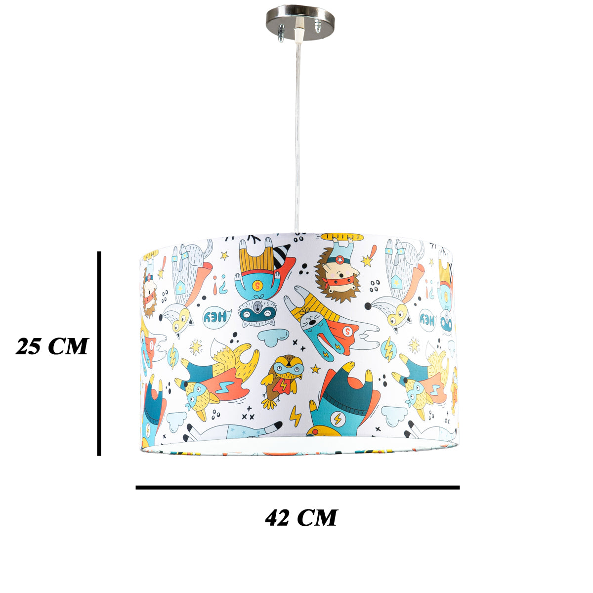 Children's Ceiling Lamp 25x42cm - TBS943