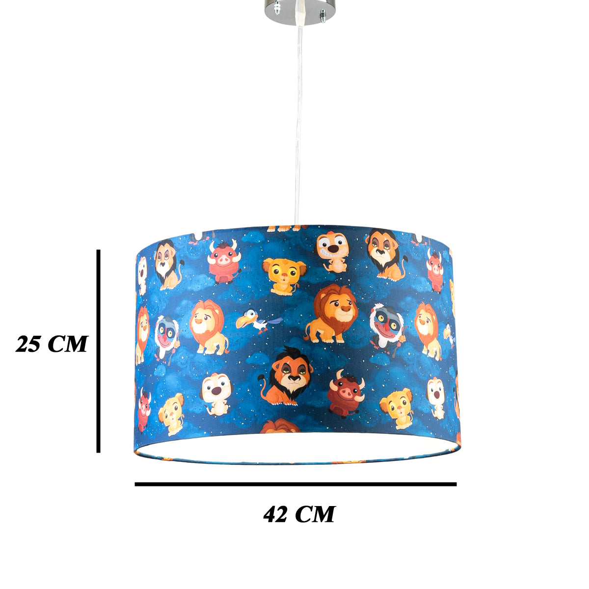 Children's Ceiling Lamp 25x42cm - TBS947