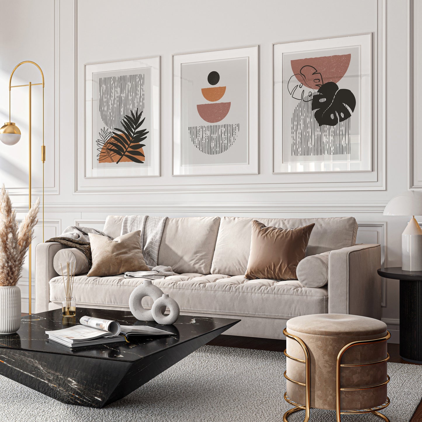 طقم تابلوهات