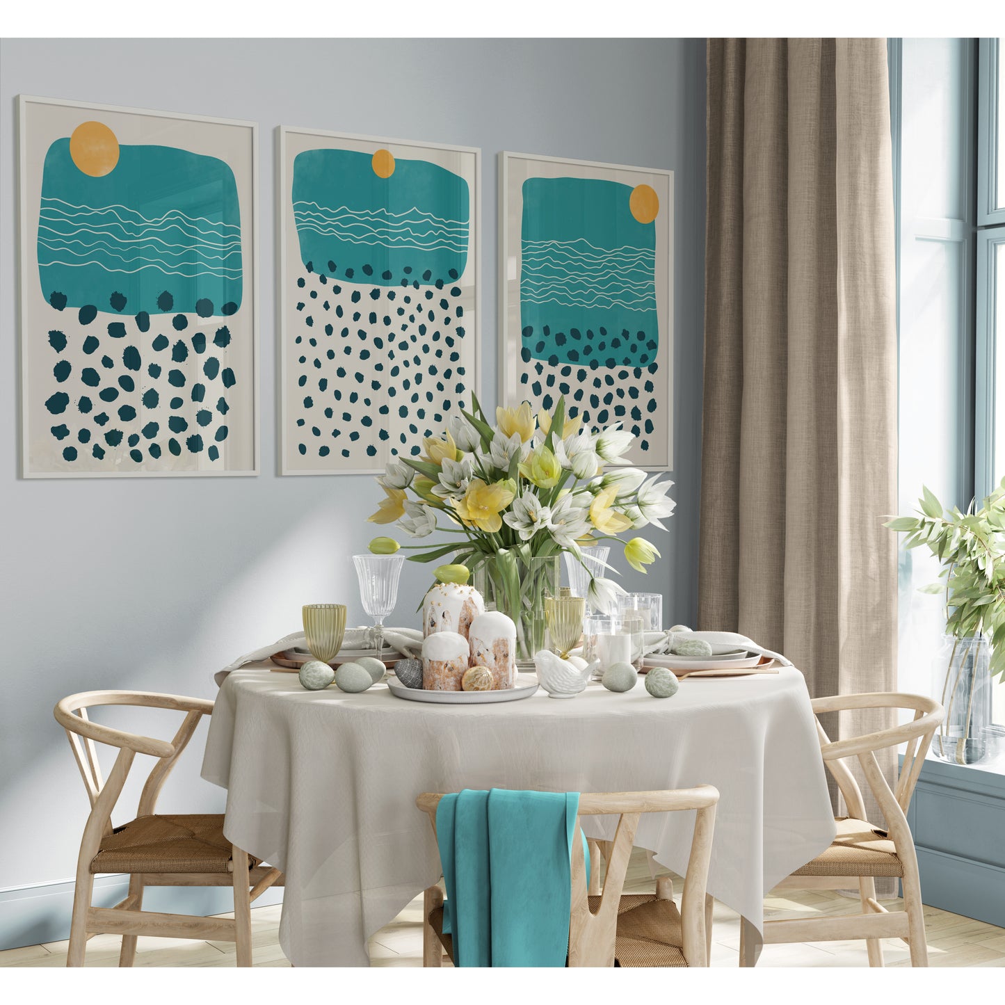 طقم تابلوهات