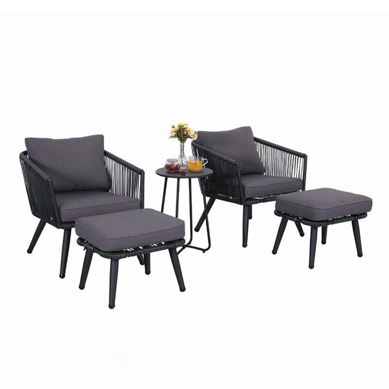 طقم أثاث خارجي - 5 قطع - NSR23