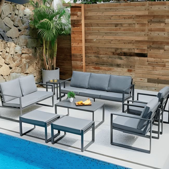 طقم اثاث خارجي 7 قطع