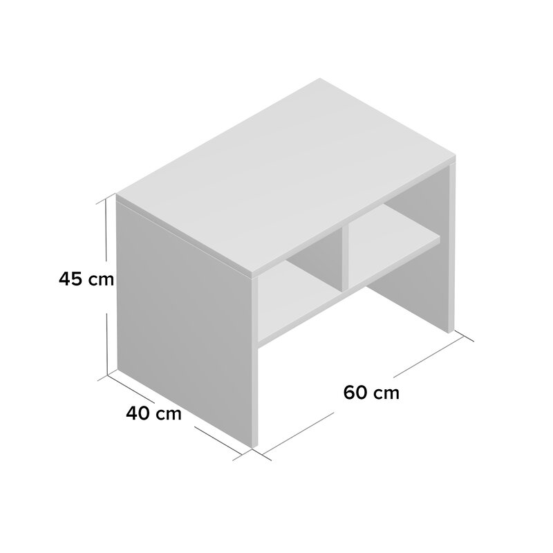 Coffee table 60 x 40 cm - FAN119