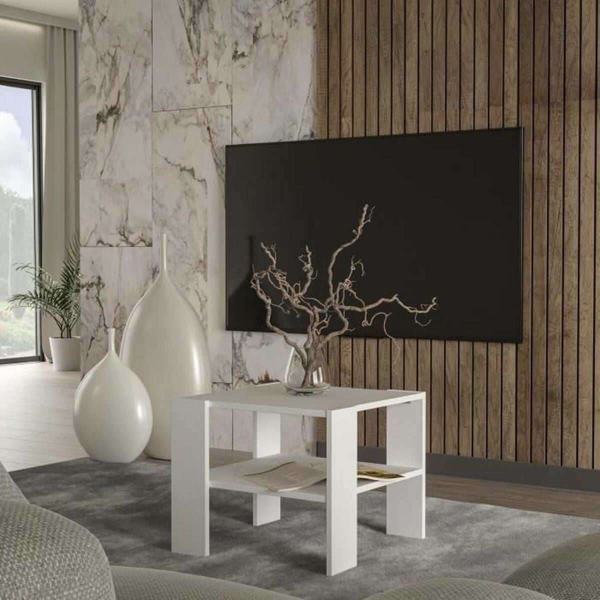 Coffee table 60 x 40 cm FAN156 Chic Homz