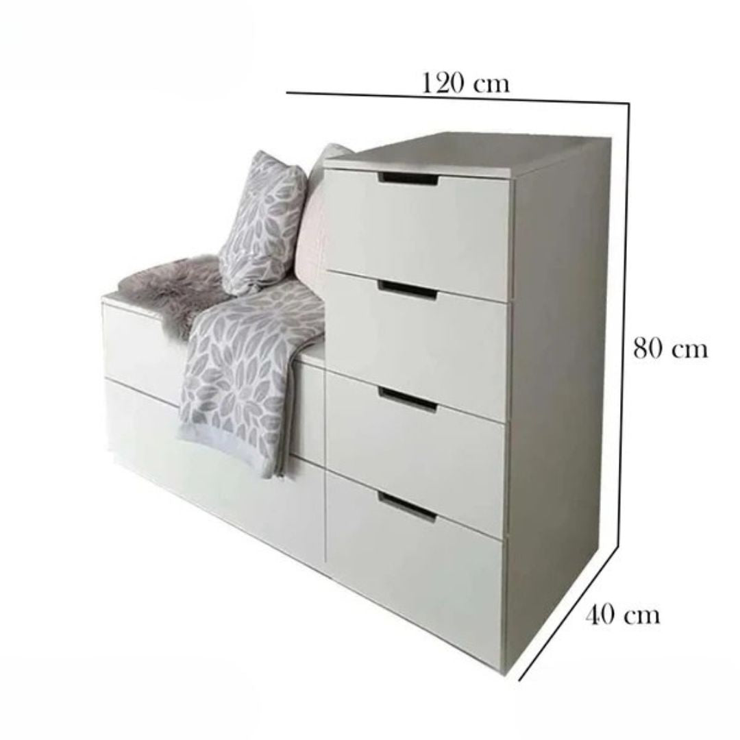 Shoe rack 120x40cm - ORN71