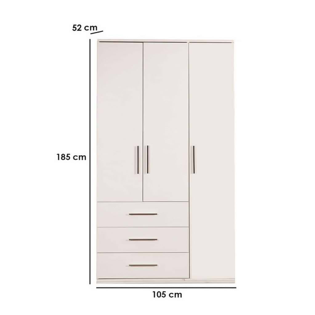 Wardrobe 185x105cm - TOP89
