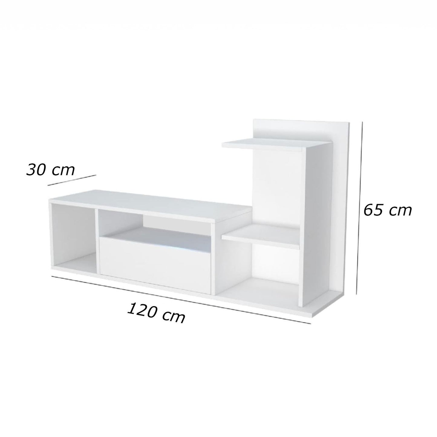 ترابيزة تليفزيون 120×30سم - FAN692