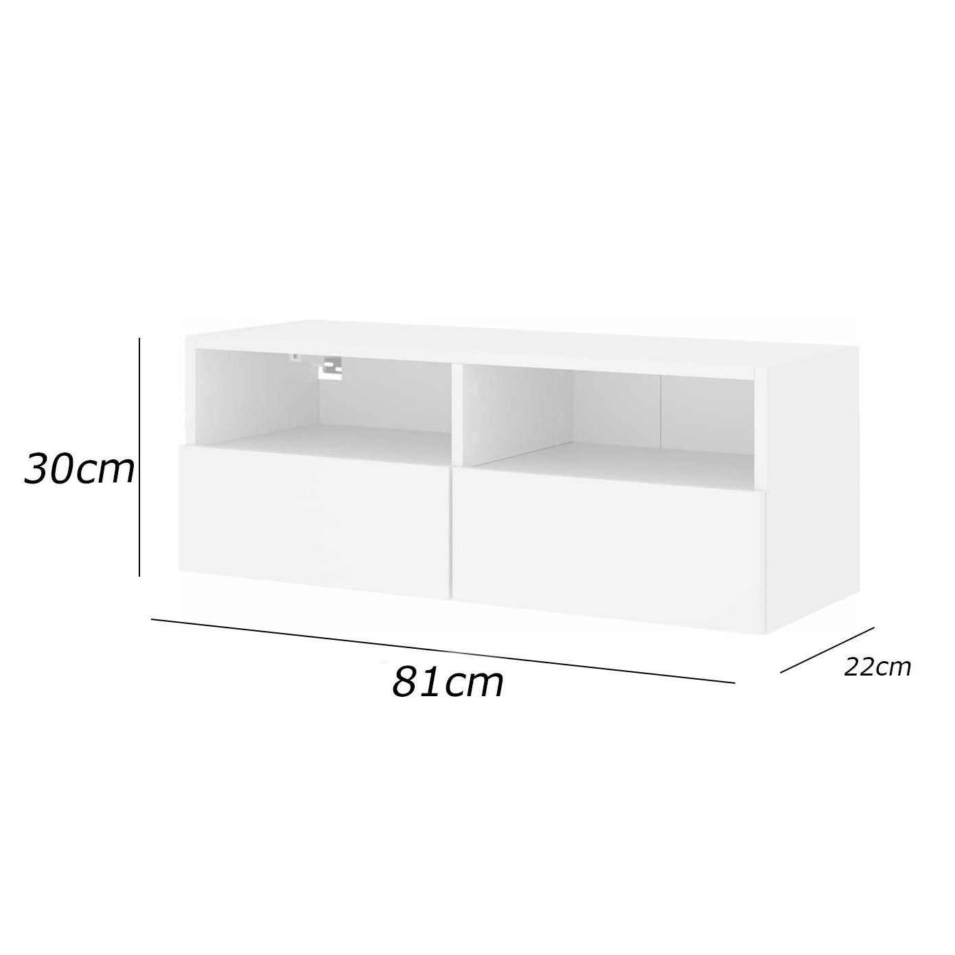 ترابيزة تليفزيون 81×22سم - FAN587