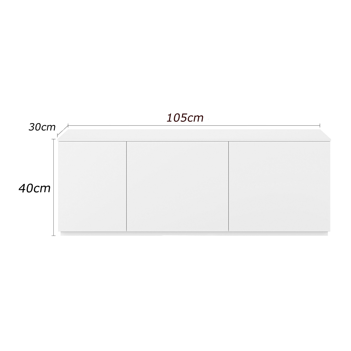ترابيزة تليفزيون 105×30سم - FAN597