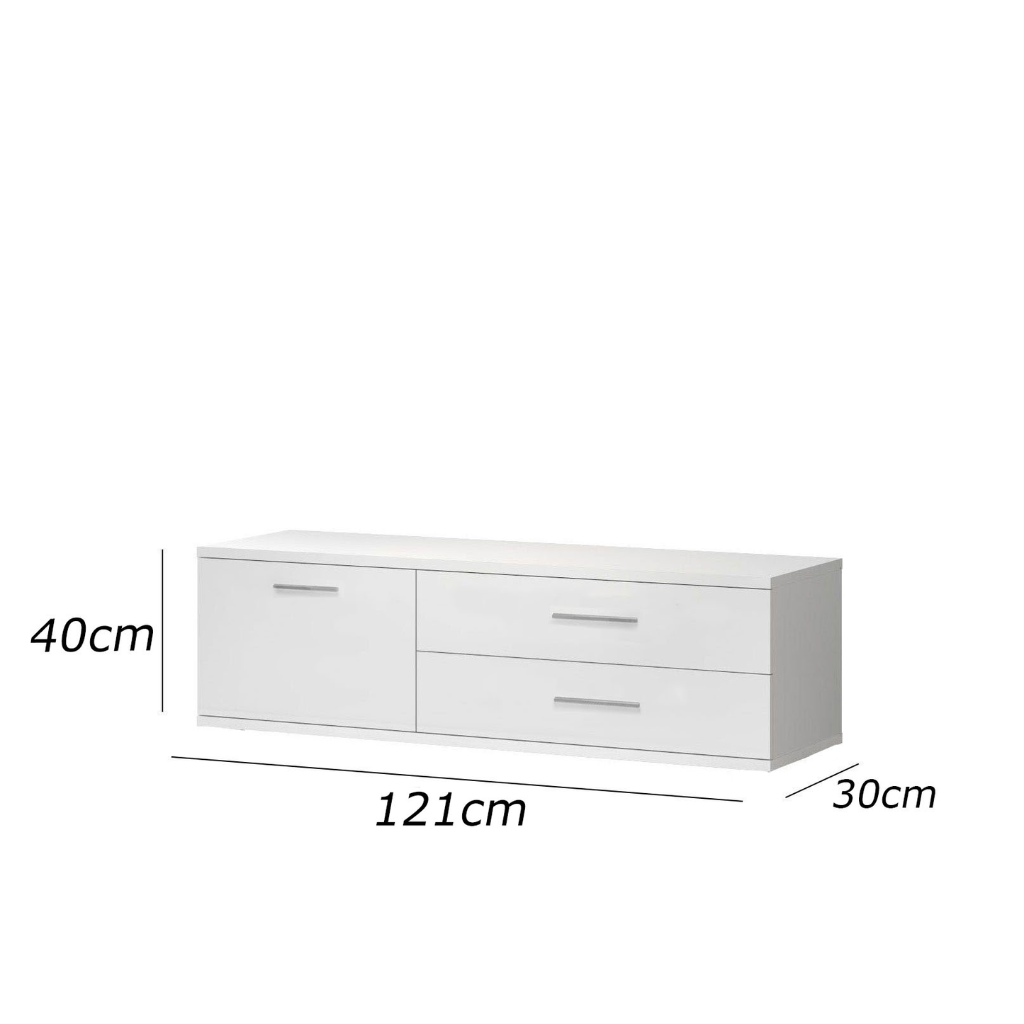 TV Table 121x30cm - FAN600