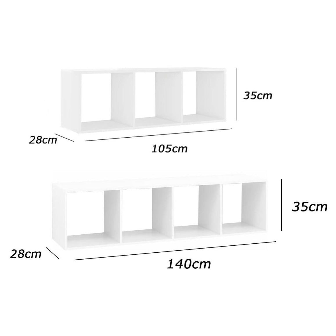 وحدة أرفف - قطعتين - FAN622
