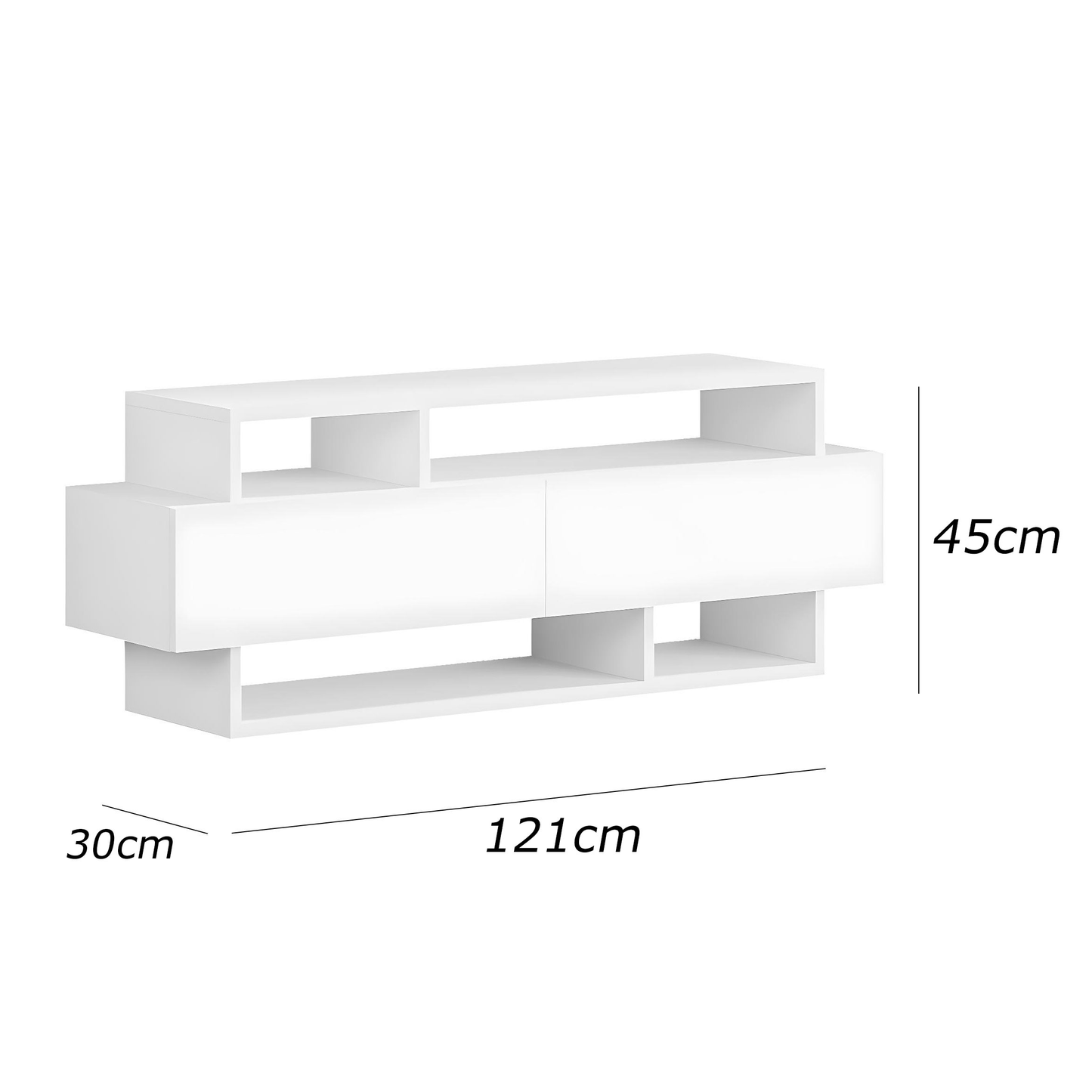 ترابيزة تليفزيون 121×30سم - FAN624