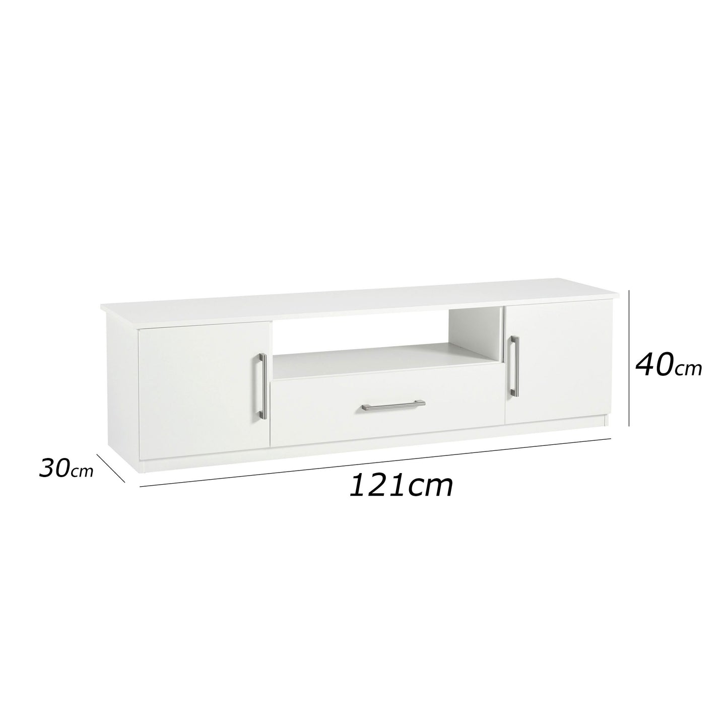 ترابيزة تليفزيون 121×30سم - FAN628