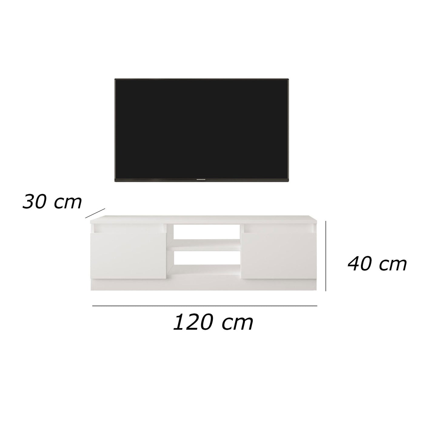 ترابيزة تليفزيون 120×30سم - FAN629