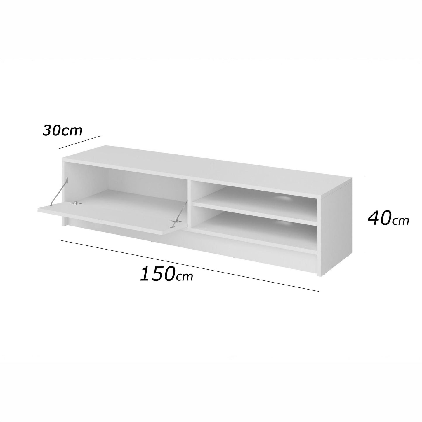 TV table 150x30cm - FAN636