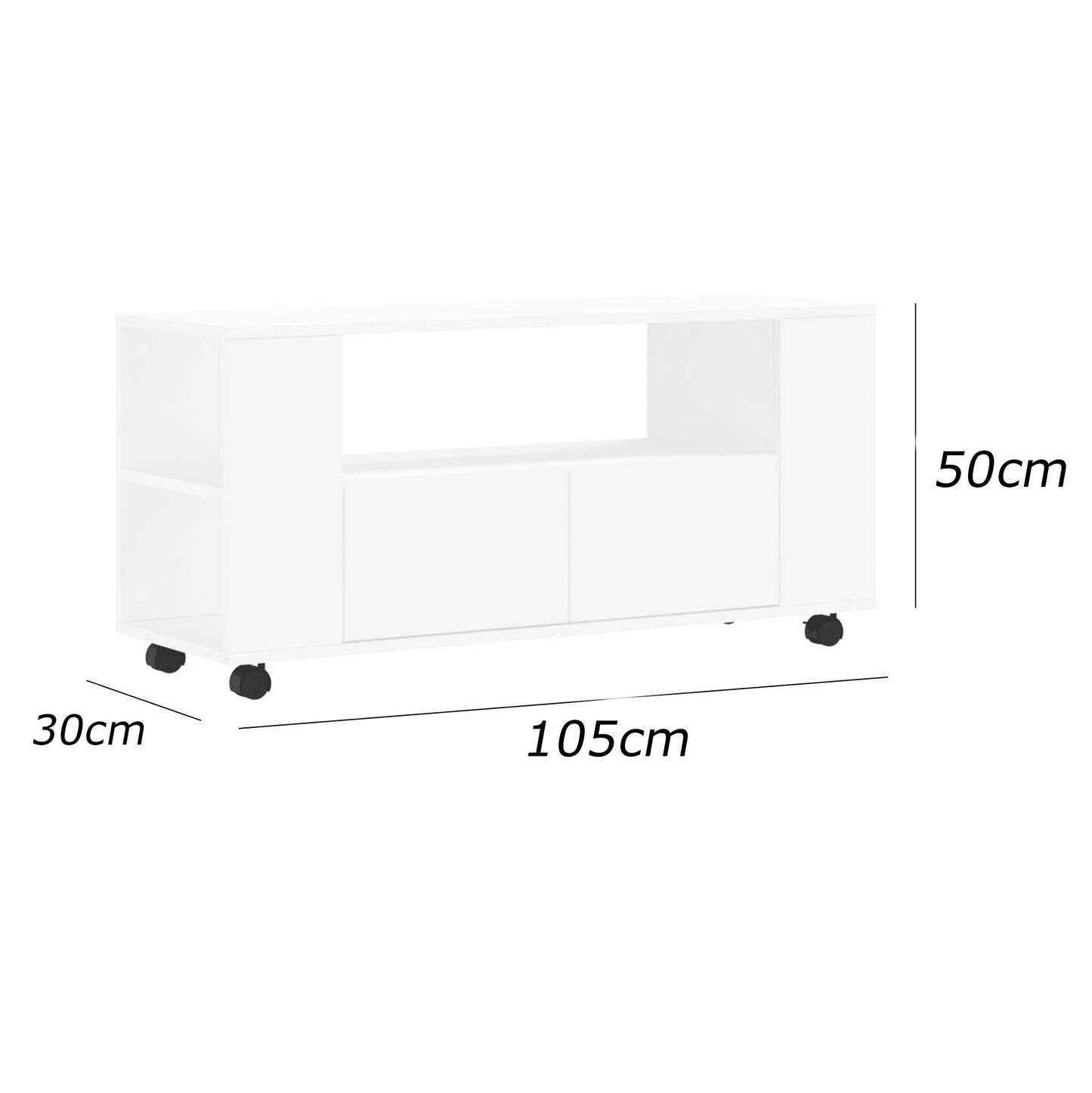 ترابيزة تليفزيون 105×30سم - FAN641
