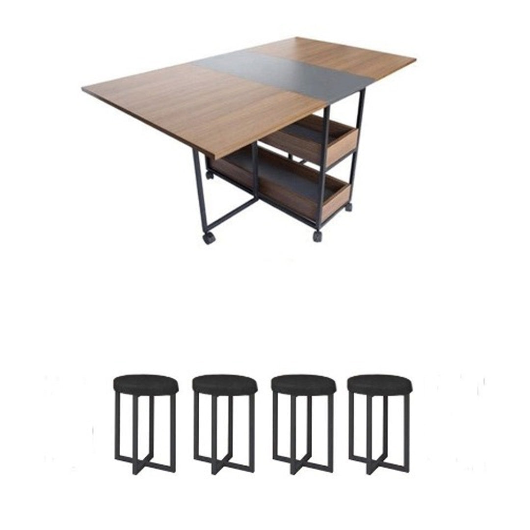 Modern dining table with motion control shutter-stco10