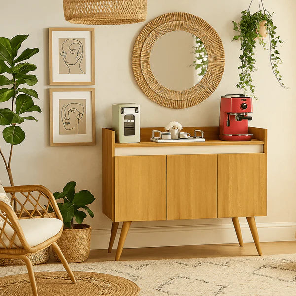 Special offer: TV table and coffee table with coffee corner - 3 pieces - WM151