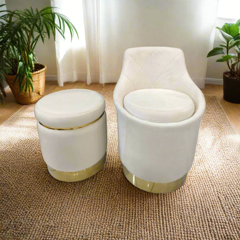 كرسي مع بوف