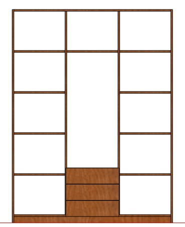 دولاب 200×150سم - SHR305