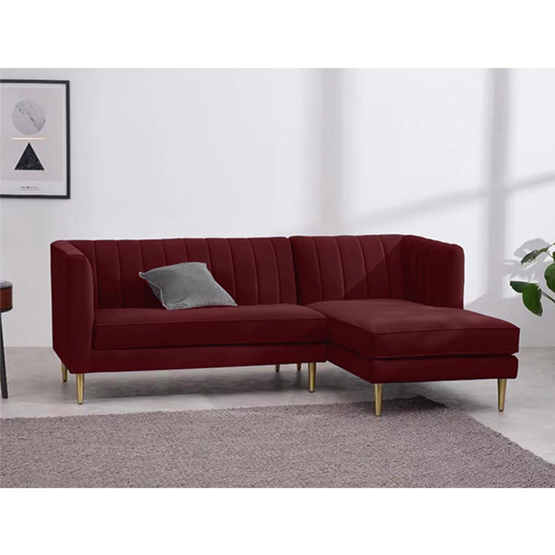 Beech wood corner sofa 160 x 230 cm QAM29 Chic Homz