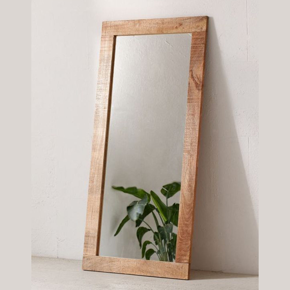 Azizi Wooden Stand Mirror 55x175cm - DOR233