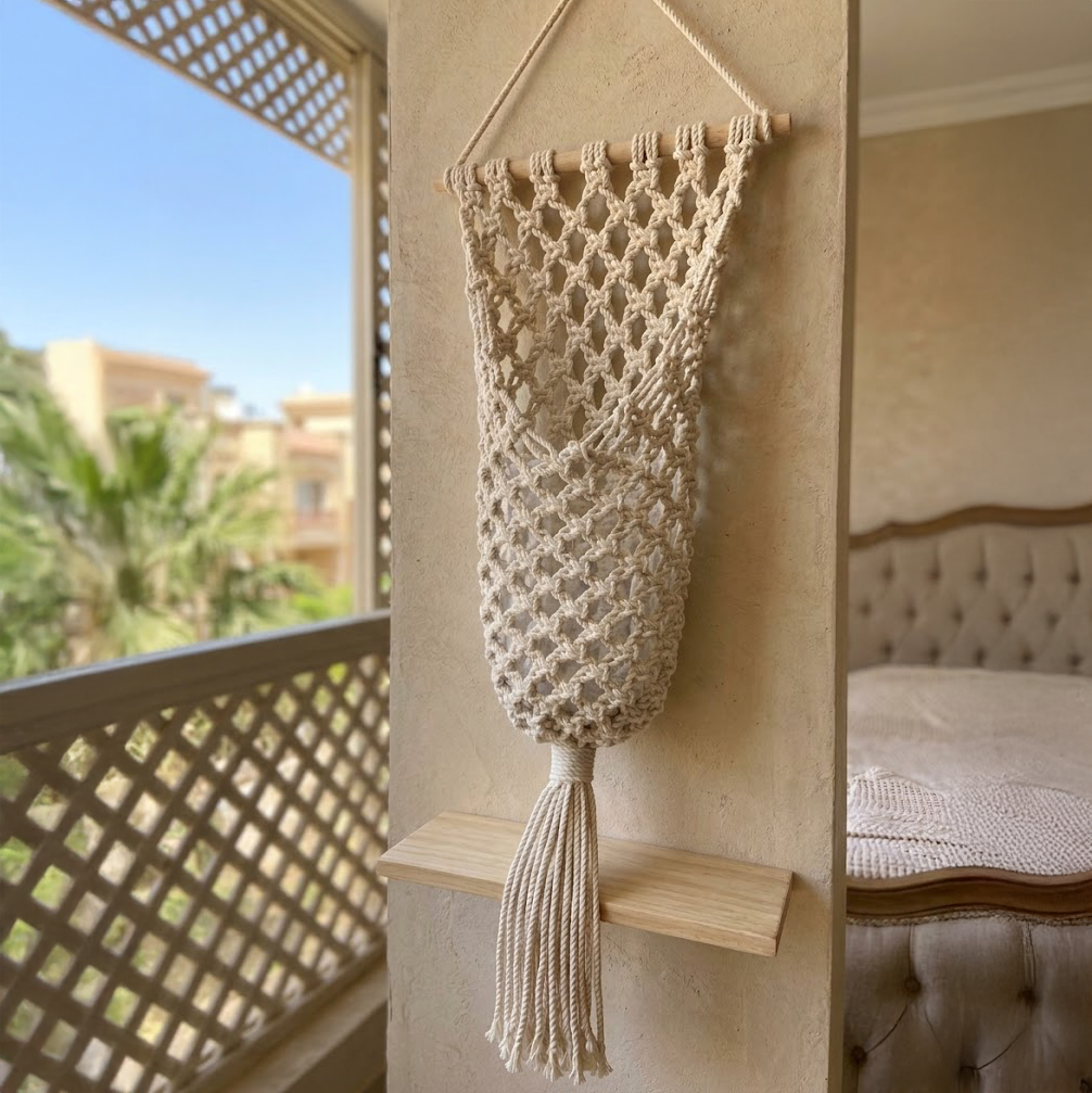 حامل مكرمية
